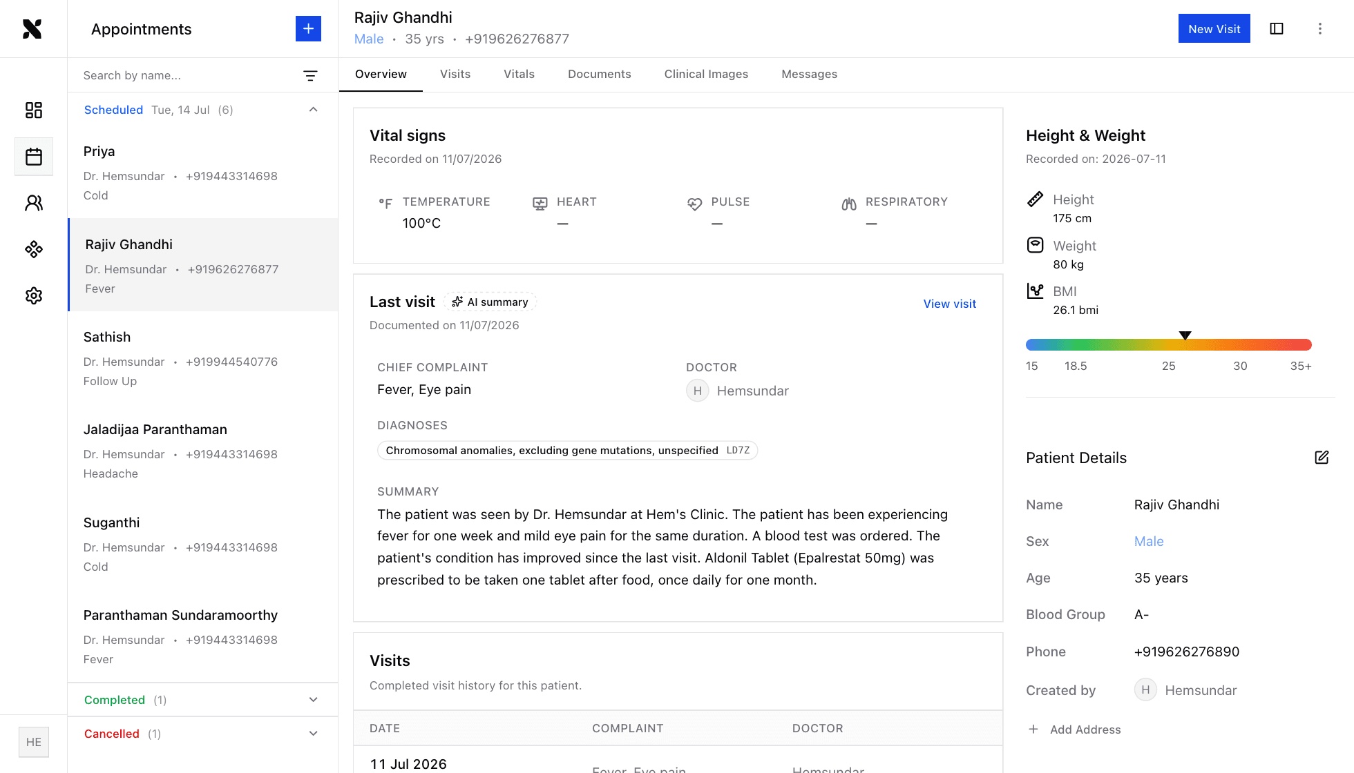 Sorge Care patient records