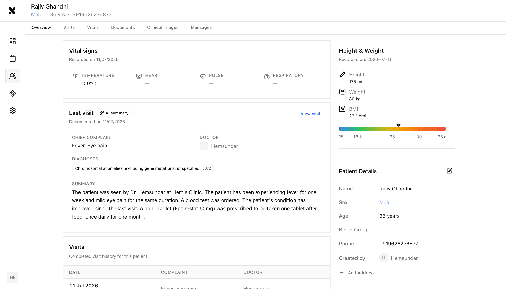 Sorge Care patient records